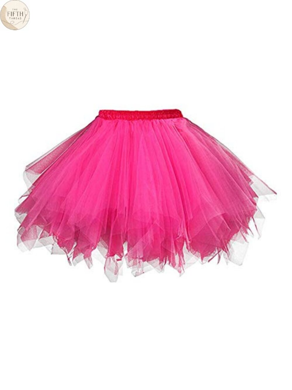 Women's 80s Tutu Skirt Tiered Hemline Halloween Costume